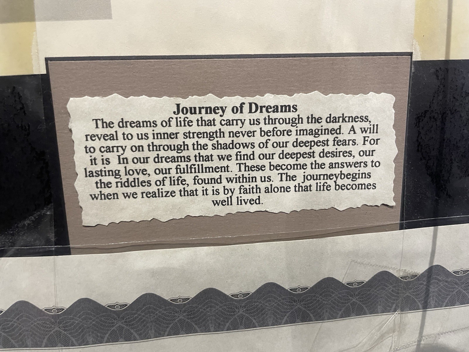 Patrick J. Reynolds “Journey Of Dreams” Signed And Numbered 2/95 COA Ethereal