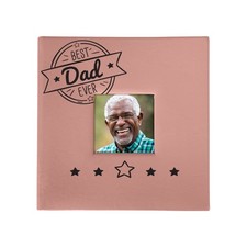 Dad Photo Album 200 4x6 New Dad Father's Day Gift Best Dad Ever Scrapbook