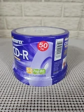 MEMOREX Music CDR 50 Pack Spindle 52X 700MB 80min Blank CD New Sealed