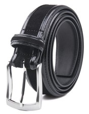 Men's Belt Genuine Leather Dress Casual Belts for Men,1.33inch Width