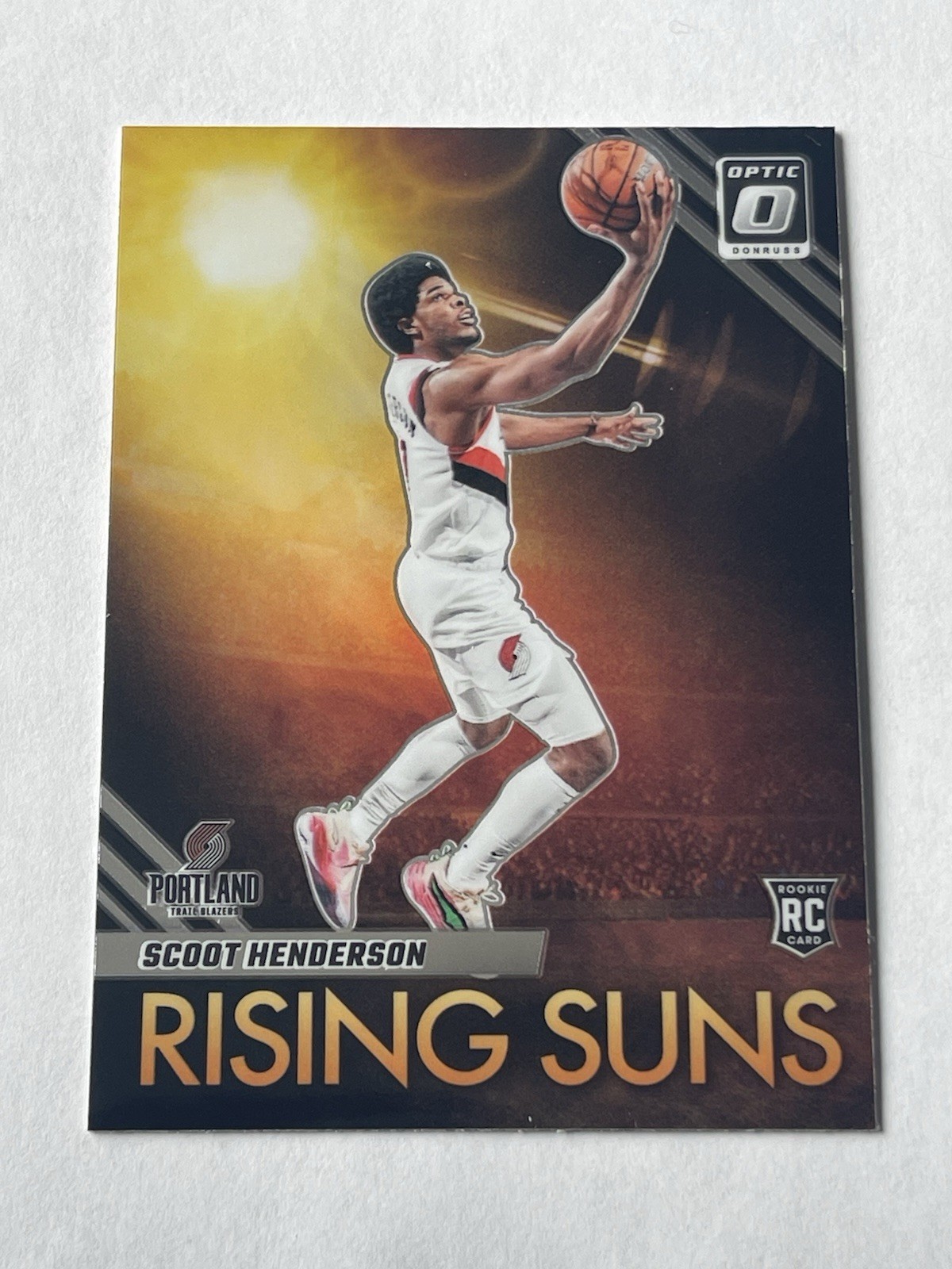 2023-24 Panini Donruss Optic - Rising Suns Scoot Henderson #17 (RC)