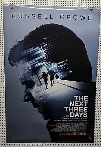The Next Three Days Original 27x40 D/S Movie Poster 2010
