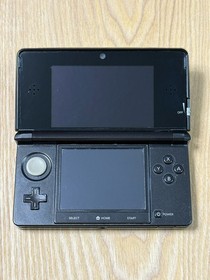 Nintendo 3DS Cosmo Black Console Tested Working Japanese Version NTSC-J