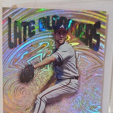 Late Bloomers John Smoltz LB 8 Atlanta Braves Baseball Card Insert
