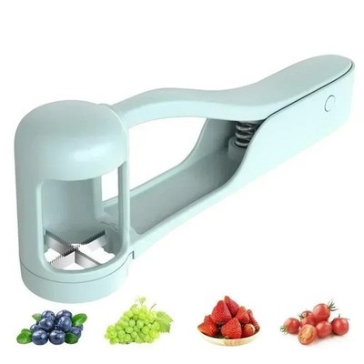 Tomato Slicer Cutter Grape Tools Cherry Fruit Salad Splitter Artifact for Toddle