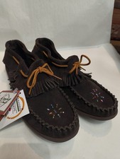 Bastien Industries Hiawatha Moccasins Style 366XX Women's Size 10