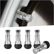 5pcs Car Tire Valve Stems Aluminium Alloy Snap-in Car Tire Valv Color Silver 5pcs Car Tire Valve Stems Aluminium Alloy Snap-in Car Tire Valv Color Silver