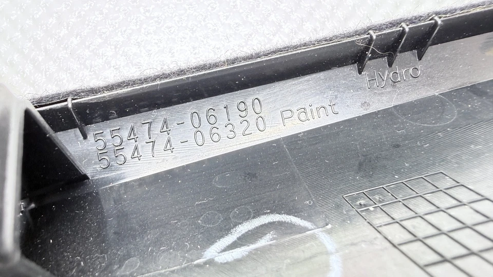 2015 2016 年丰田 CAMRY FRONT LEFT DASH BEZEL TRIM 55474-06190 原始设备制造商 — 第 4/4 张图片