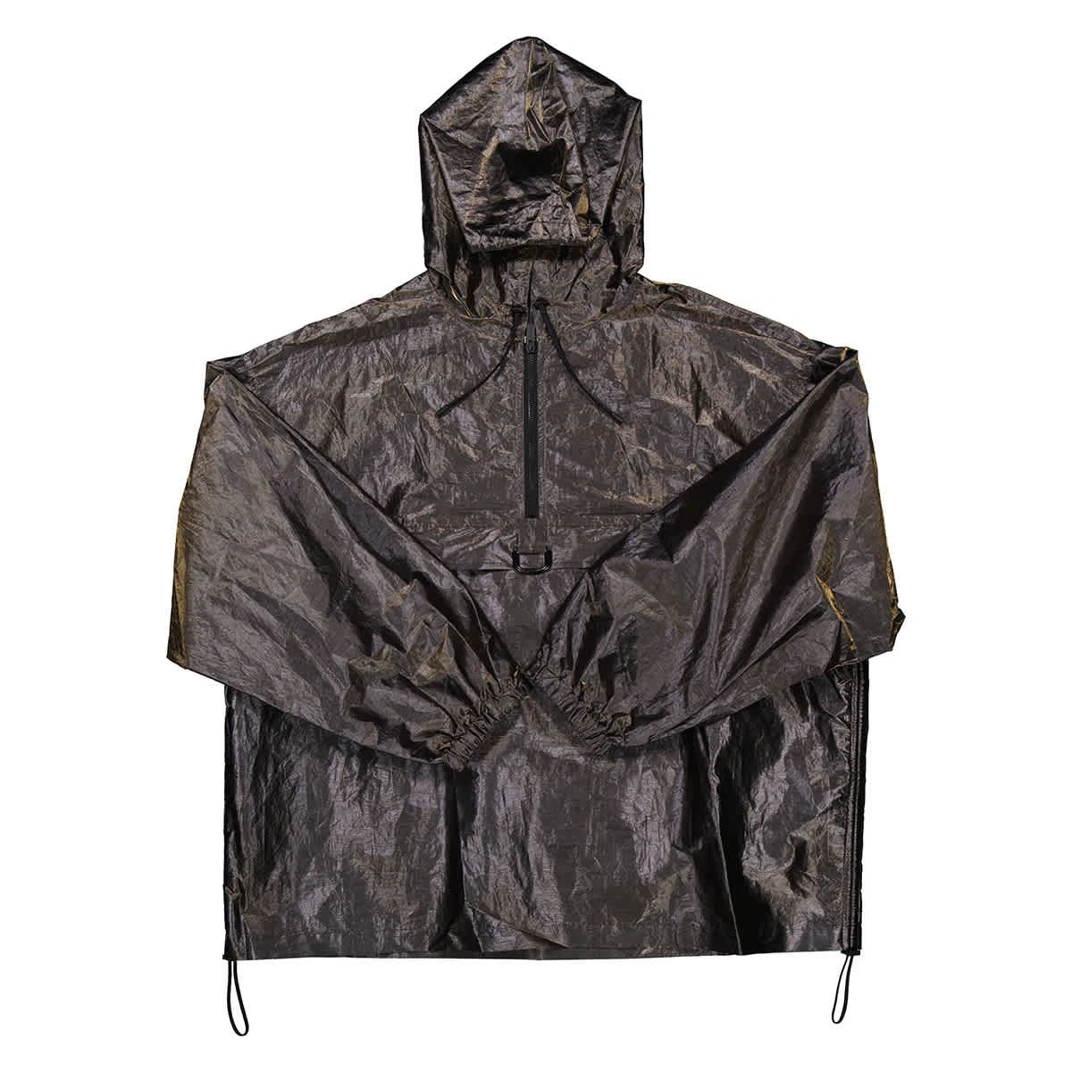 Giacca antivento oversize Fendi uomo grigia con cappuccio estraibile marca taglia 48