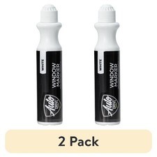 2 pack Automotive Window Marker, White