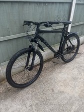 Carrera Vengeance Men’s Mountain Bike, Black, X Large, 22” Frame, 27.5” Wheels