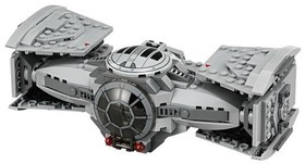 LEGO STAR WARS: 75082 TIE Advanced Prototype - w/instr's, No box, NO MINIFIGURES