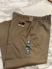 Dockers True Chino D4 Big & Tall Tan Khaki 40x30 Flat Front Mens Pants NWT