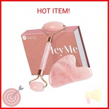 BAIMEI IcyMe Jade Roller  Gua Sha, Face Roller Redness Reducing Skin Care Tools