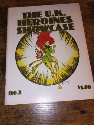 1979 The U.K. Heroines Showcase #2 Lela Dowling Phoenix Wonder Woman Black Widow