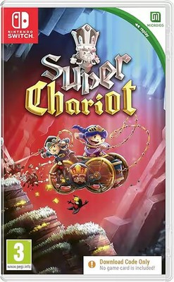 Super Chariot Nintendo Switch Code Originalverpackt BRANDNEU & VERSIEGELT Kostenloser Versand
