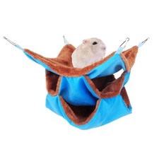 Velvet Pet Hammock Hamster Rat Bird Parrot Ferret Hanging Bed Cushion Nest House