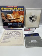 COMMODORE 64 C64 STRIKE FLEET DISK ELECTRONIC ARTS COMPLETE  TESTED 6S1