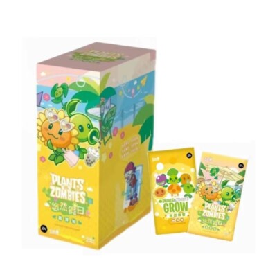 KAYOU Plants VS Zombies Grow Anime Collection Trading Cards