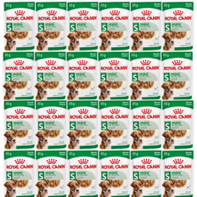 24x85 g ROYAL CANIN Mini Adult Nassfutter Häppchen in Soße adulte kleine Hunde