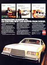 1978 Dodge Magnum Xe Original Advertisement Print Art Car Ad J335 1978 Dodge Magnum Xe Original Advertisement Print Art Car Ad J335