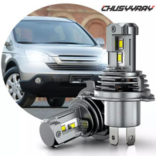 LED for Honda CRV 1997-2004 Headlight Kit H4 9003 6000K White Bulbs Hi/Low Beam