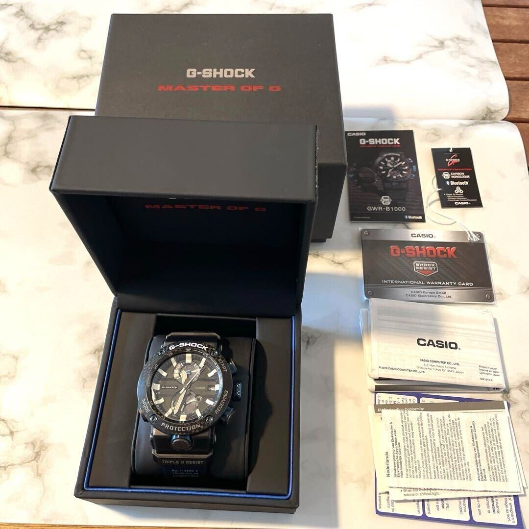 Casio G-Shock GWR-B1000-1A1JF Radio Solar Bluetooth Carbon Core