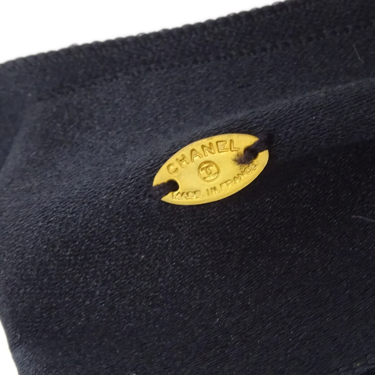 Chanel Bow Hair Barrette Black Satin 130861 | eBay