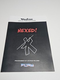 Vectrex Hexed! Complete Boxed Game by FURY
