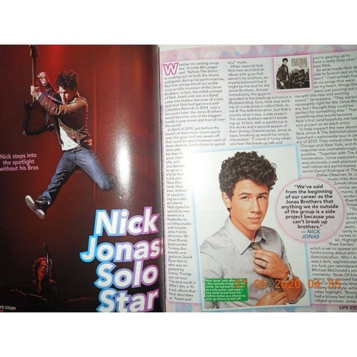 JONAS BROTHERS life story CAMP ROCK 2 glee BIG TIME RUSH ariana grande JUSTICE - Picture 4 of 12