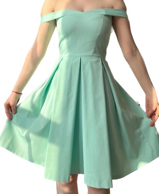 Midi Prom Party turquoise Dress Women's Party Dress size xs great condition  | eBay