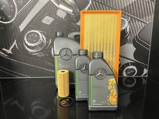 Genuine Mercedes-Benz A-Class 160 180 200d Oil Air Filters & Engine Oil ZSER170