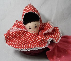 topsy turvy red riding hood doll
