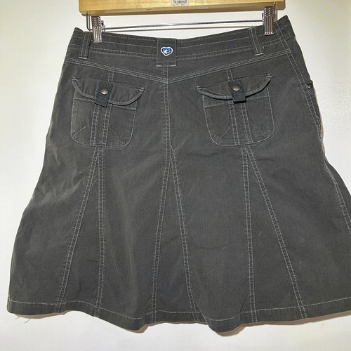 Kuhl Splash Skirt A-Line Vintage Patina Dye Gray Women’s Size 6 (M) - Picture 6 of 8