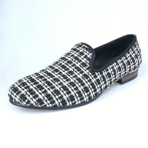 men's plaid loafers