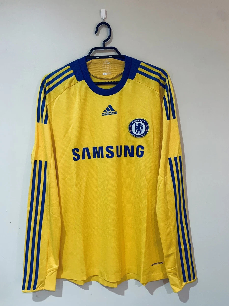 Chelsea FC イエローadidas サッカーシャツ Preços baixos em Adidas Chelsea Amarelo Clube Internacional de