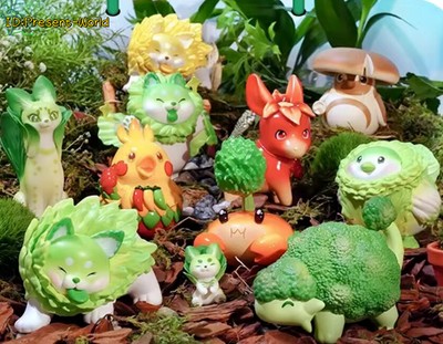 DODOWO Vegetable Fairy series.3 Blind Box Confirmed Figure Mini Toy design gift
