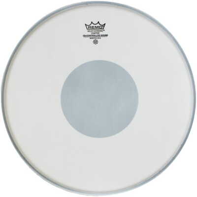 REMO CS Emperor Coated Black Dot 13''