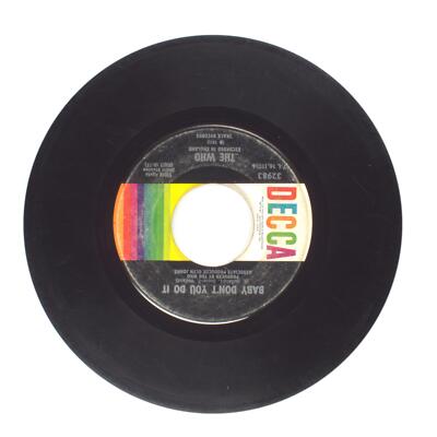 The Who - Join Together; Baby Don't You Do It - Vinyl Record 45 RPM 7''