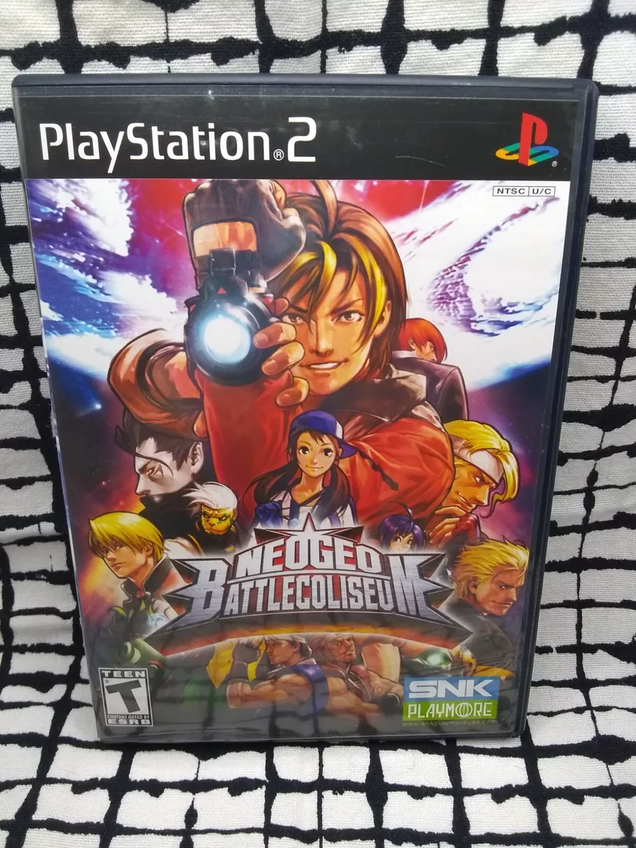 NeoGeo Battle Coliseum Sony Playstation 2 Game