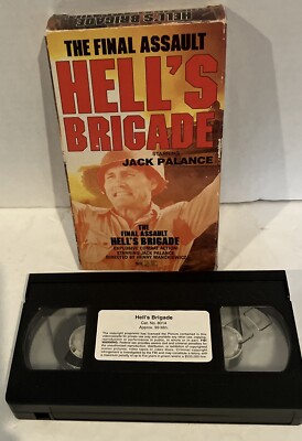 HELL'S BRIGADE THE FINAL ASSAULT (1969) VHS JACK PALANCE Rare | eBay