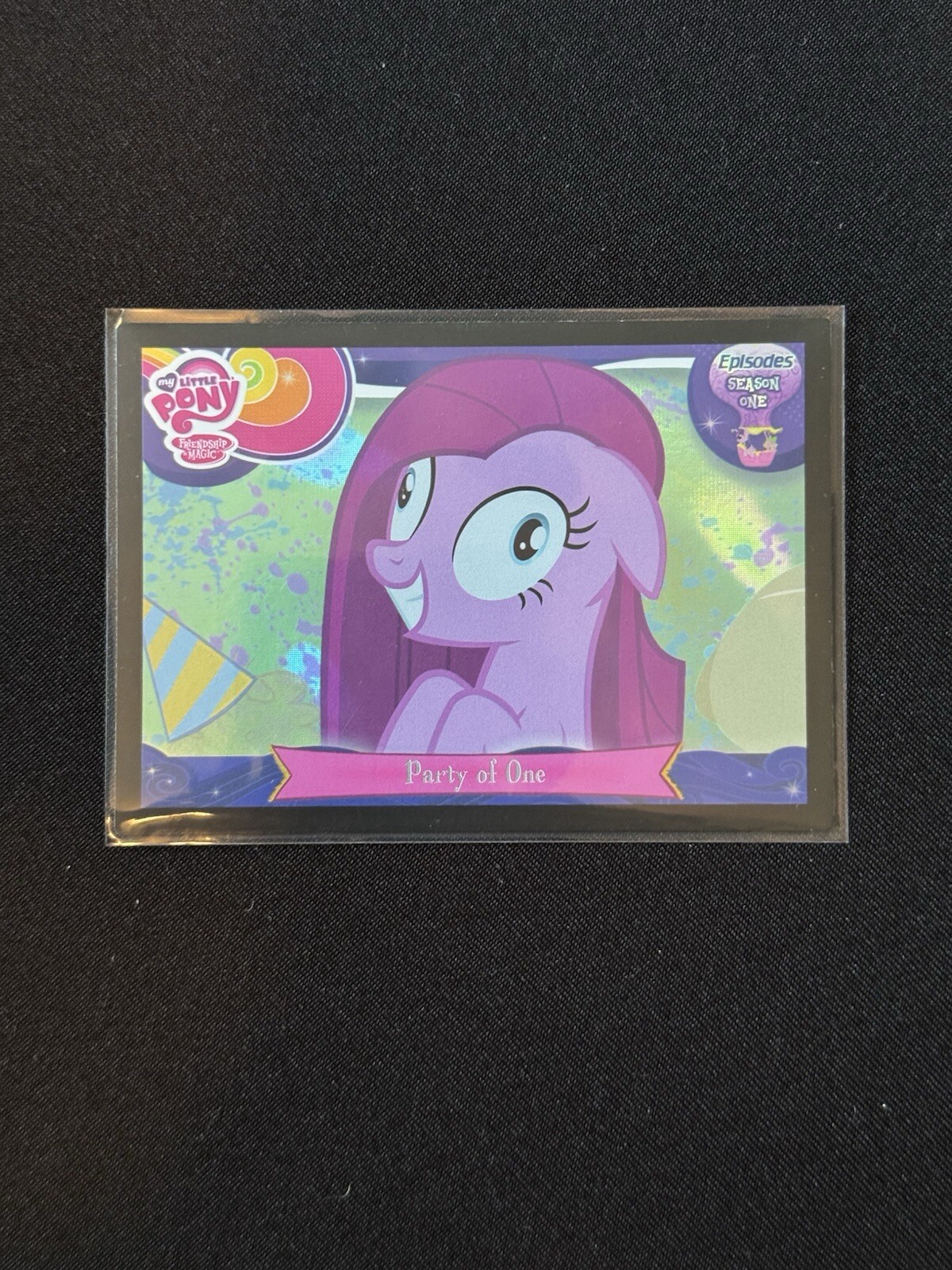 My Little Pony Trading Cards Series 3 Foil Card Party of One #F26 Pinkie Pie