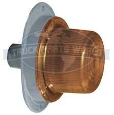 Betts 500455 2.5 Amber Single-Contact LED Marker Light Deep Lens Truck Trailer