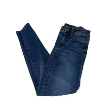 American Eagle Women  s Size 00 SHORT Hi Rise Jegging Jeans Dark Stretch 3522