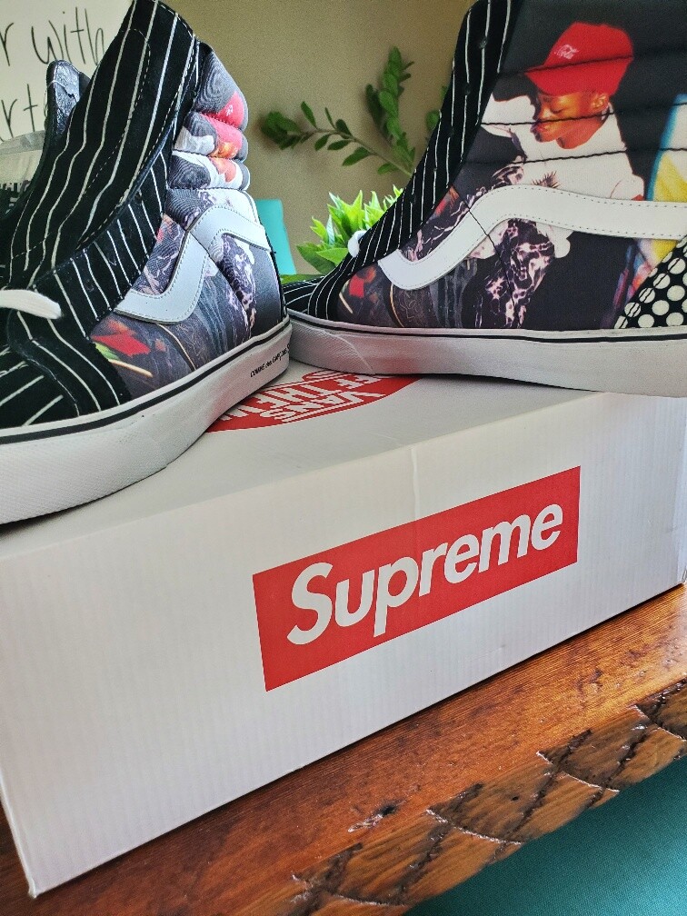 Footwear Sneaker Vans Comme Des Garcons Supreme Supreme Van's Sk8