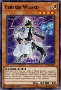 Cyberse Wizard - SP18-EN003 - Common - 1st Edition x3 - Near Mint