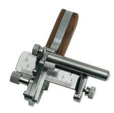 Manual Leather Strip Cutter Roller 10-60MM Adjustable Leathercraft Cutting Tool