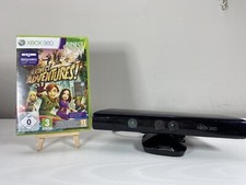 KINECT XBOX 360 con gioco KINECT ADVENTURES! ORIGINALE MICROSOFT OTTIMO