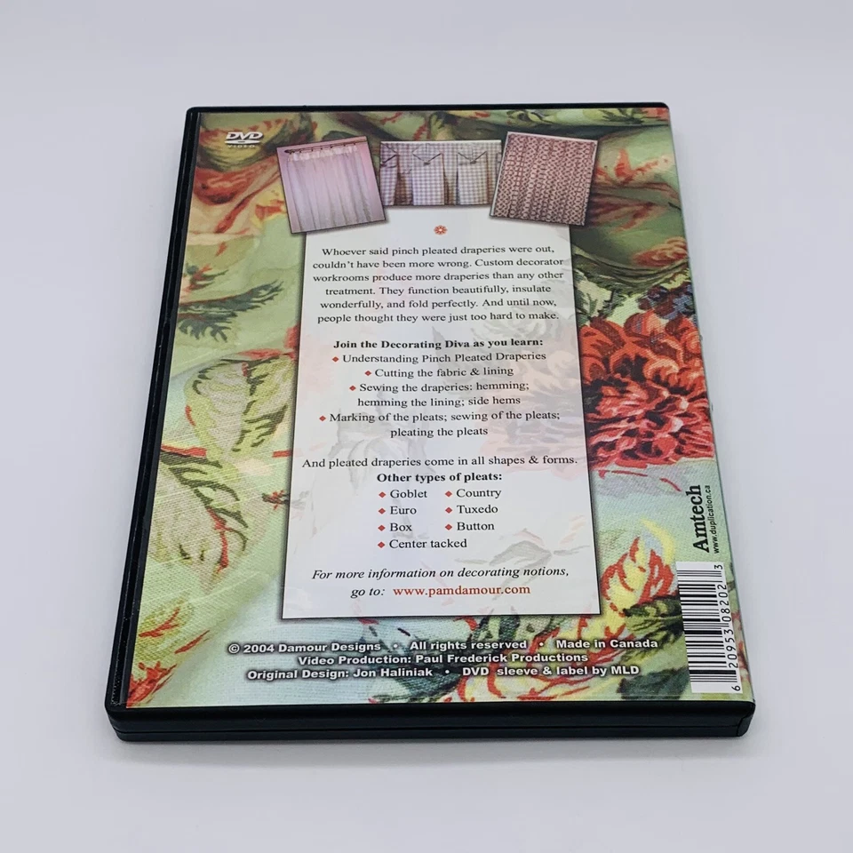 Pam Damour: The Decorating Diva - 108: Designer Draperies DVD, 2004 - Used - Image 2 of 4