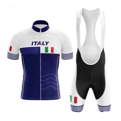 Completo Ciclismo Italia NEW estivo Set Divisa MTB abbigliamento gel 19 D |  eBay